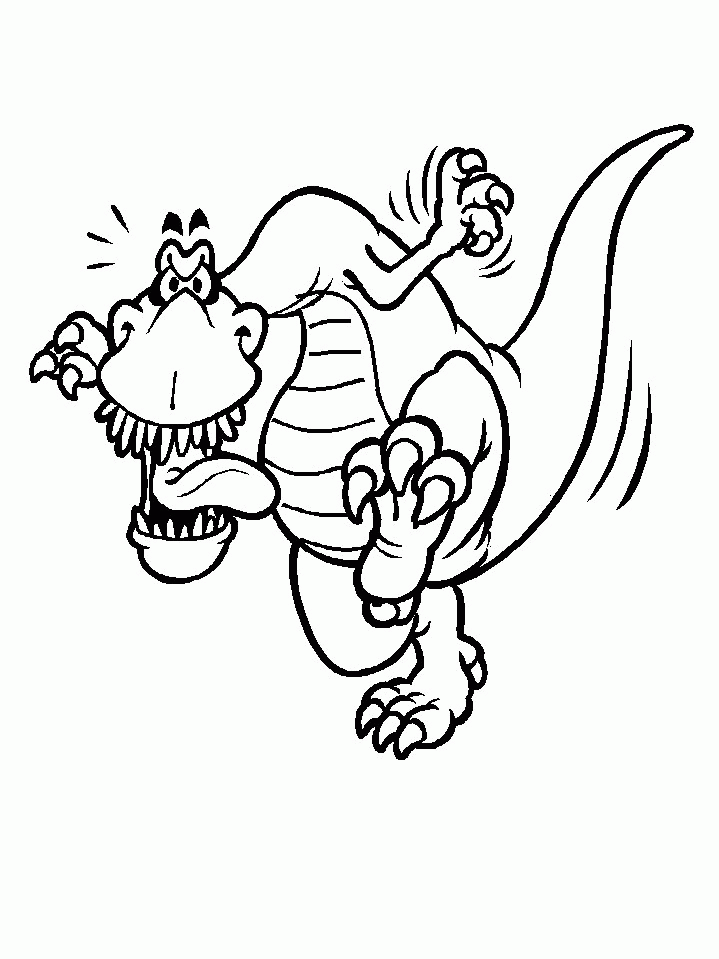 Dinozaury kolorowanki